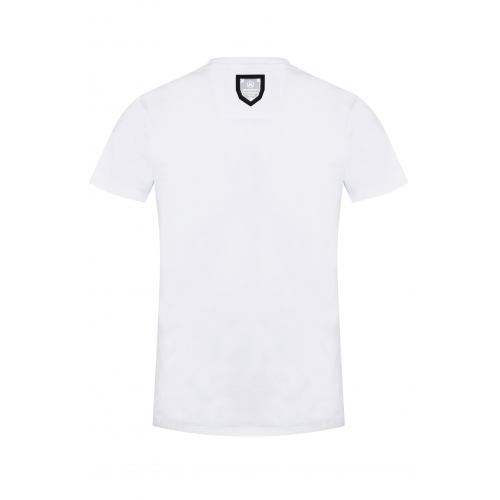 T-shirt Beetle Blanc