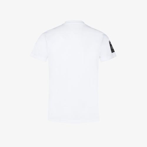T-shirt Cognac2 White
