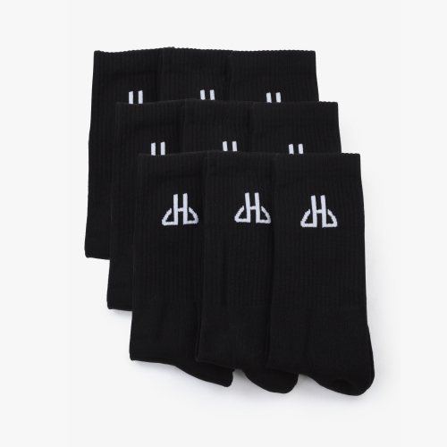 Socks Black Star - Set 9 Pack