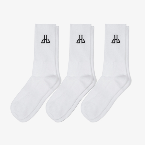 Socks White Star - Set 6 Pack