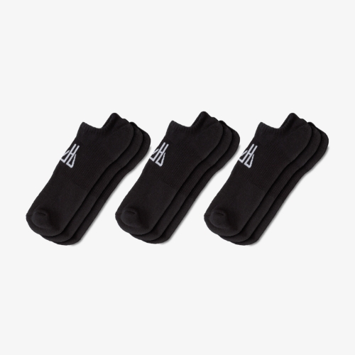 Ankle Socks Black Star - Set 9 Pack