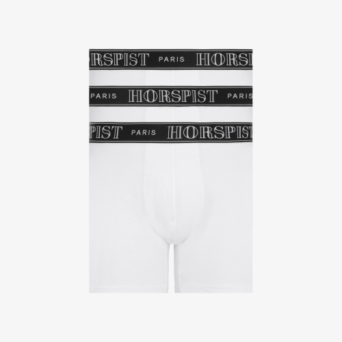 Boxers Rocky White and black - box of 3