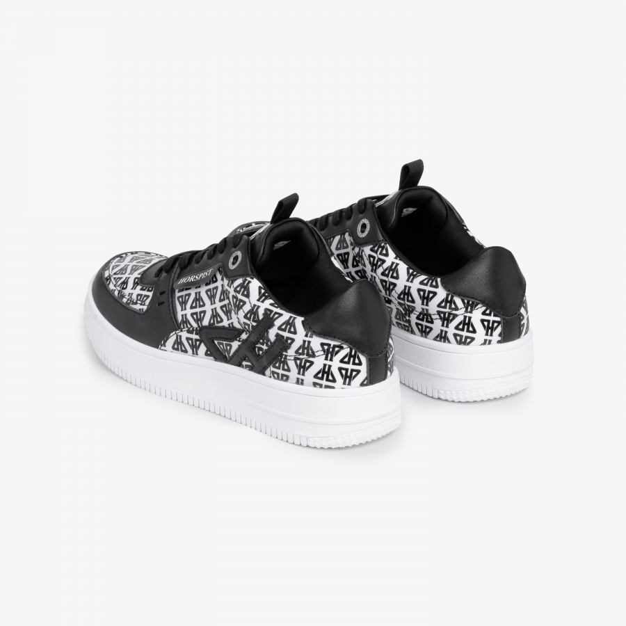 Sneakers Bronx Monogram Black & White
