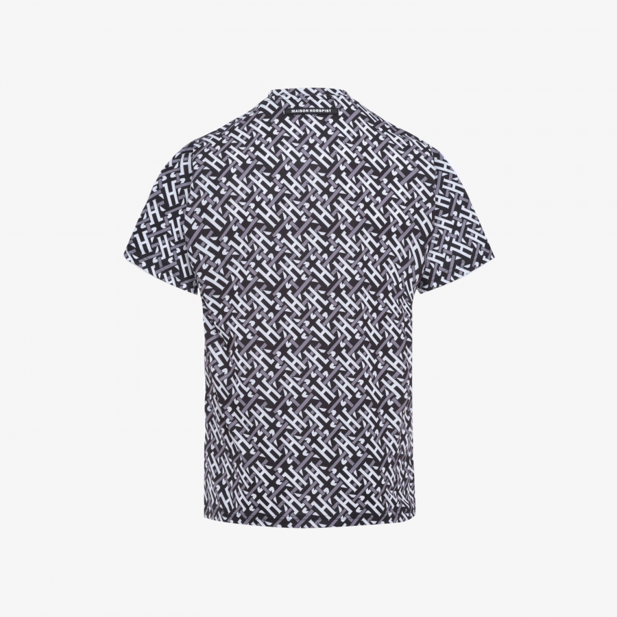 T-shirt Shemar Monogramme Blanc