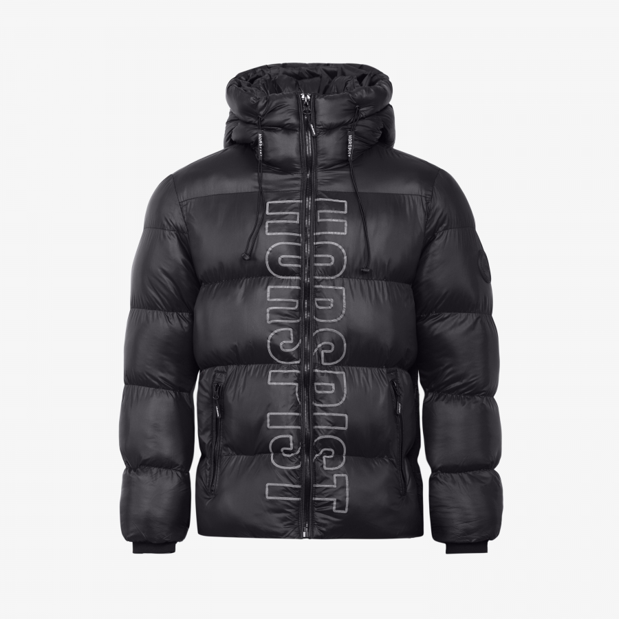 Down Jacket Buzz Black Reflect