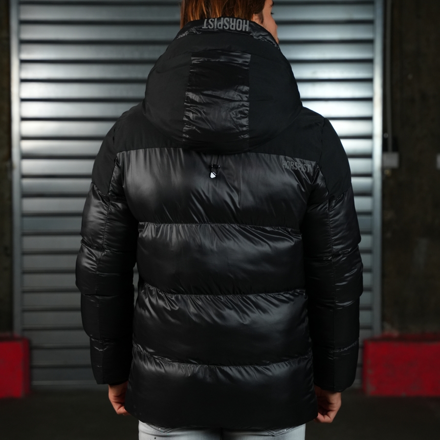 Down Jacket Monochrome Black