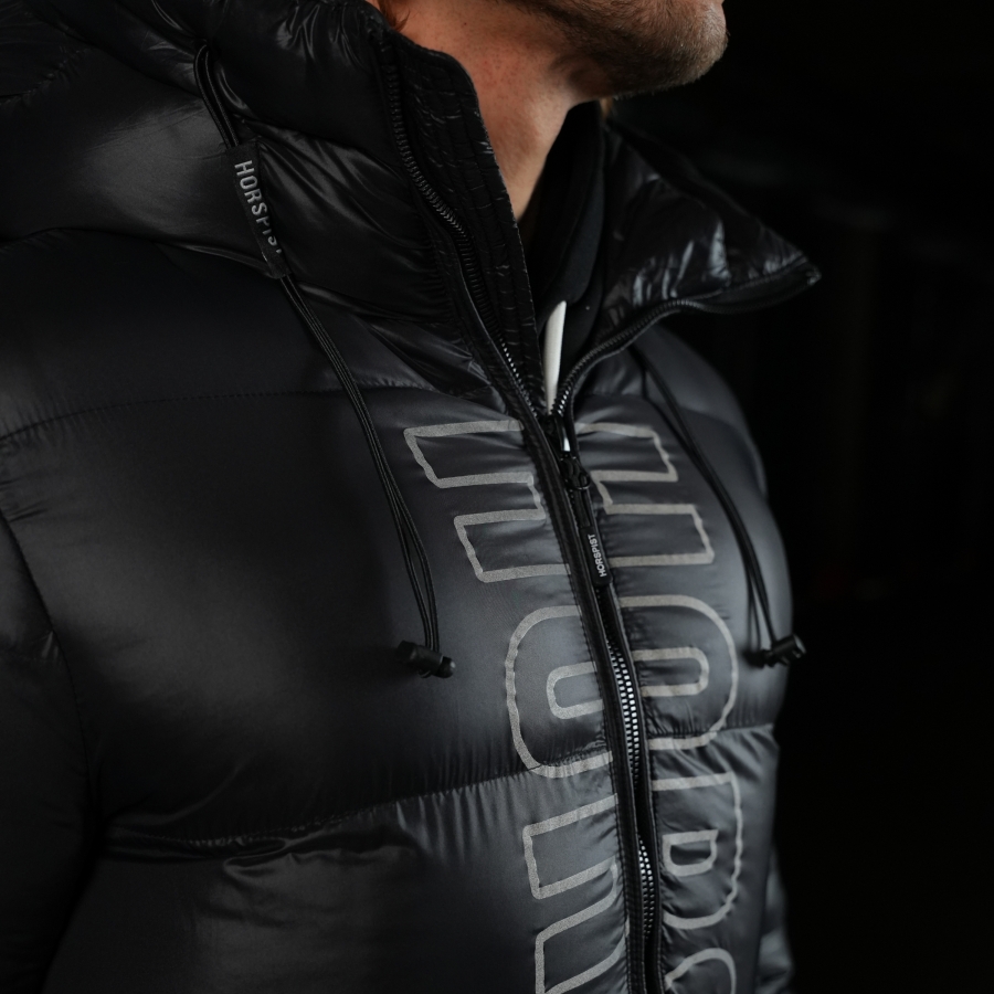 Down Jacket Buzz Black Reflect