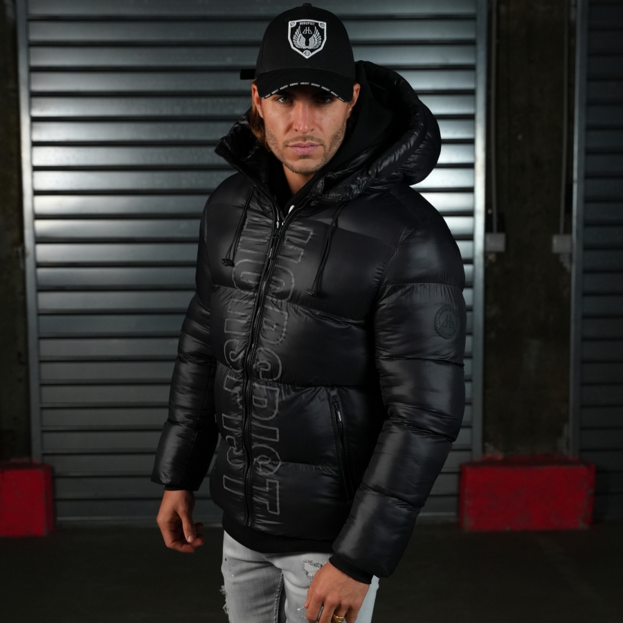 Down Jacket Buzz Black Reflect