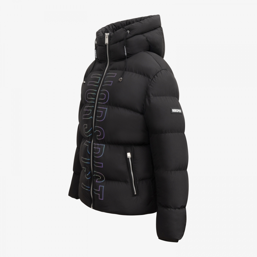 Down Jacket Fusion Black Iridescent