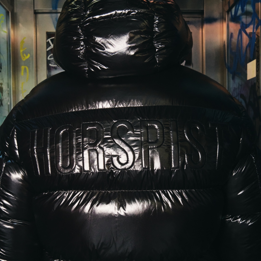 Down Jacket Buzz Shiny Black