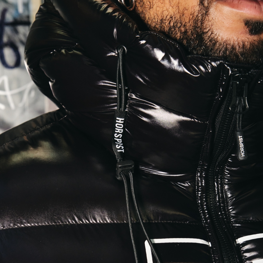 Down Jacket Buzz Shiny Black