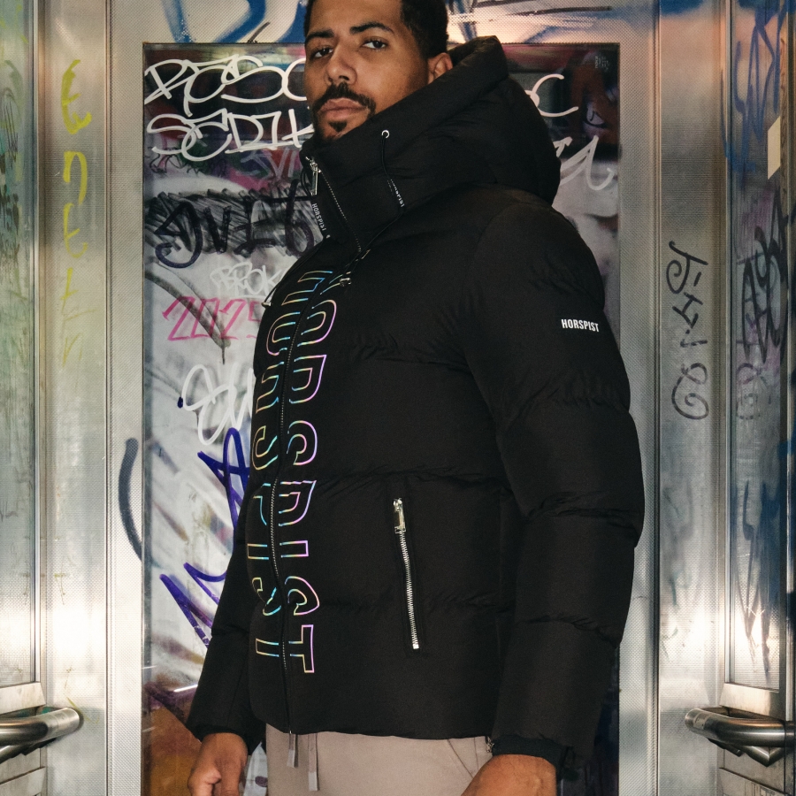 Doudoune Fusion Noir Iridescent