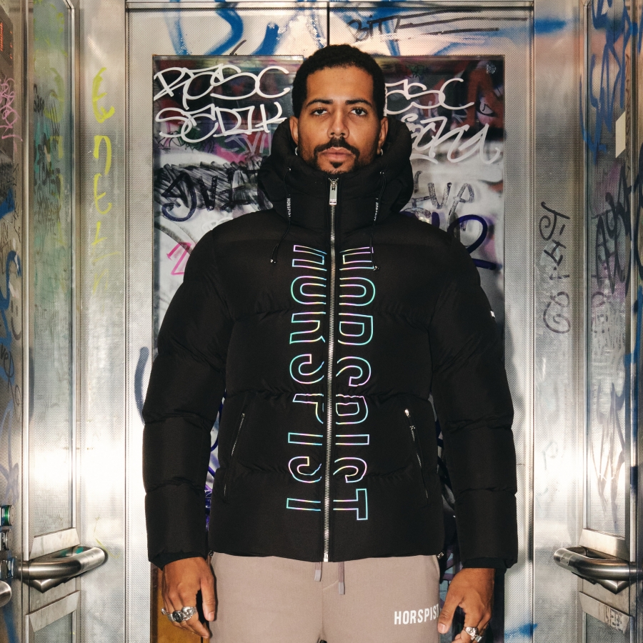 Doudoune Fusion Noir Iridescent