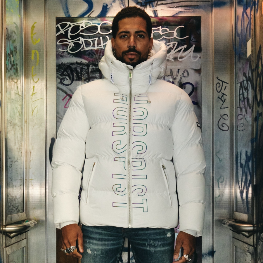 Doudoune Fusion Blanc Iridescent