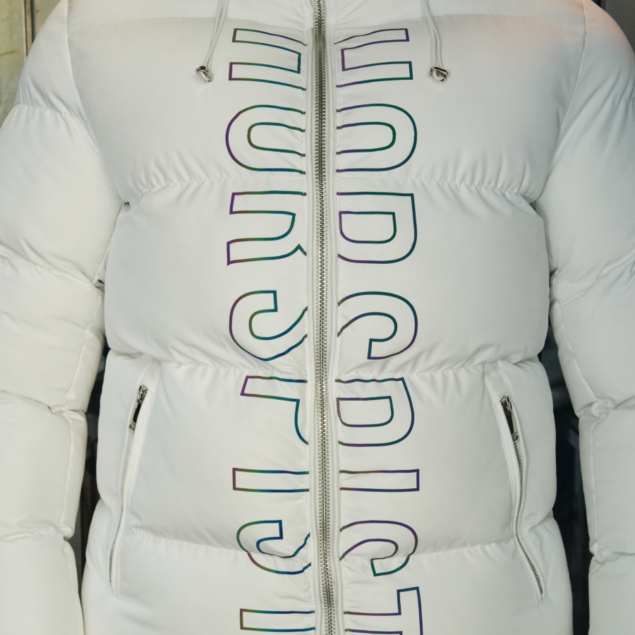 Down Jacket Fusion White Iridescent