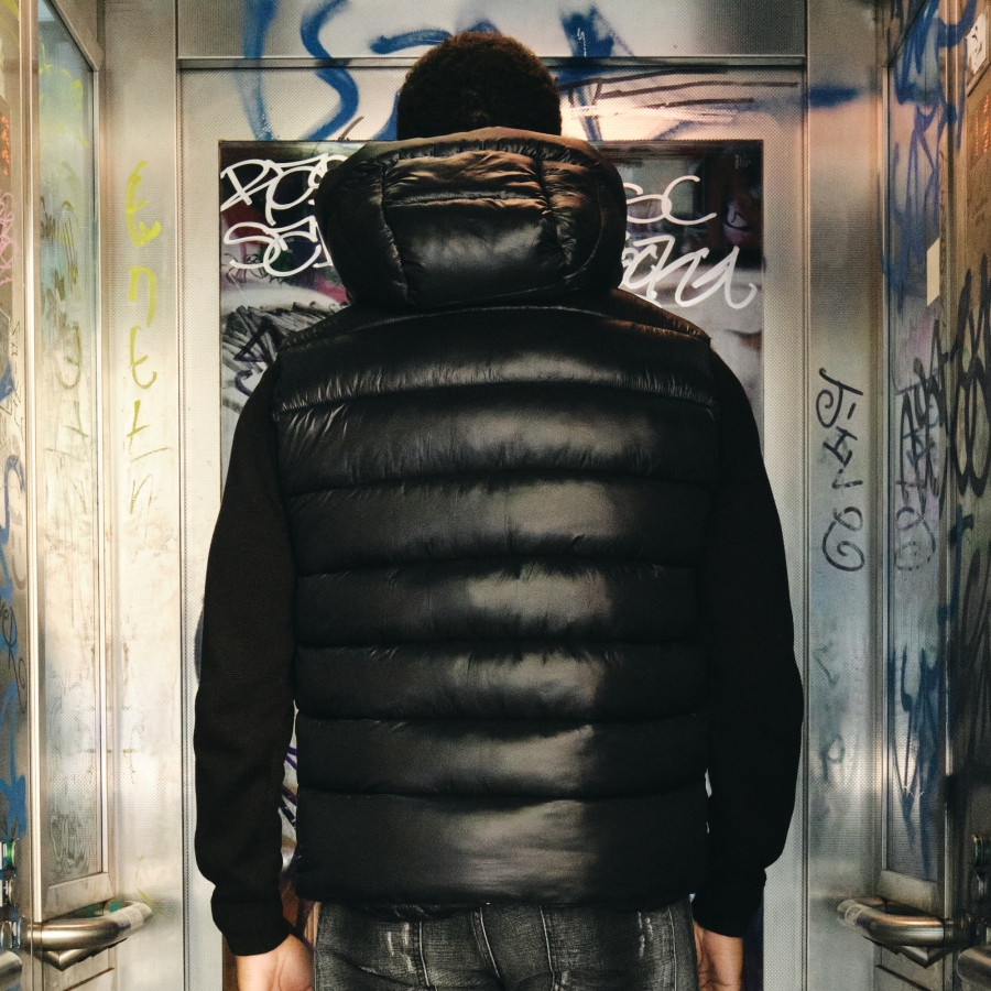 Down Jacket Monaco Noir