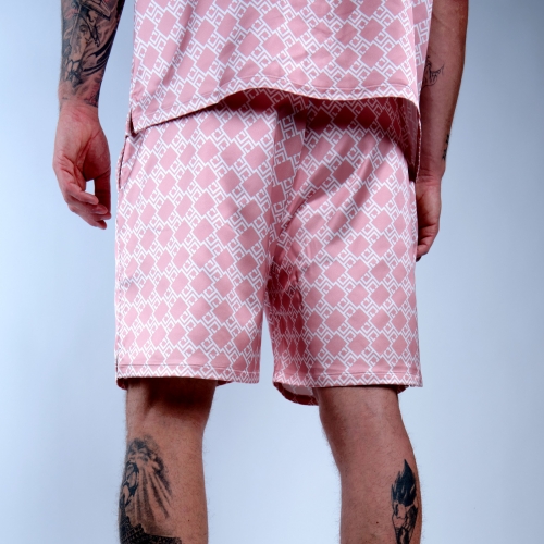 Short Savone Monogramme Vieux Rose