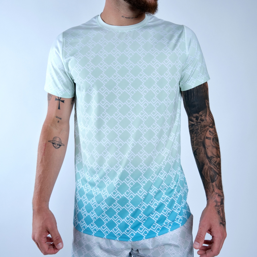T-shirt Trani Dye Petrole