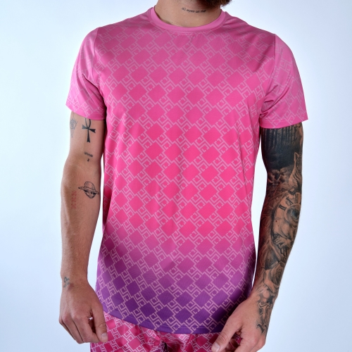 T-shirt Trani Dye Vieux Rose
