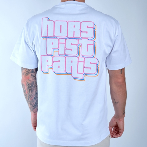 T-shirt Game Blanc