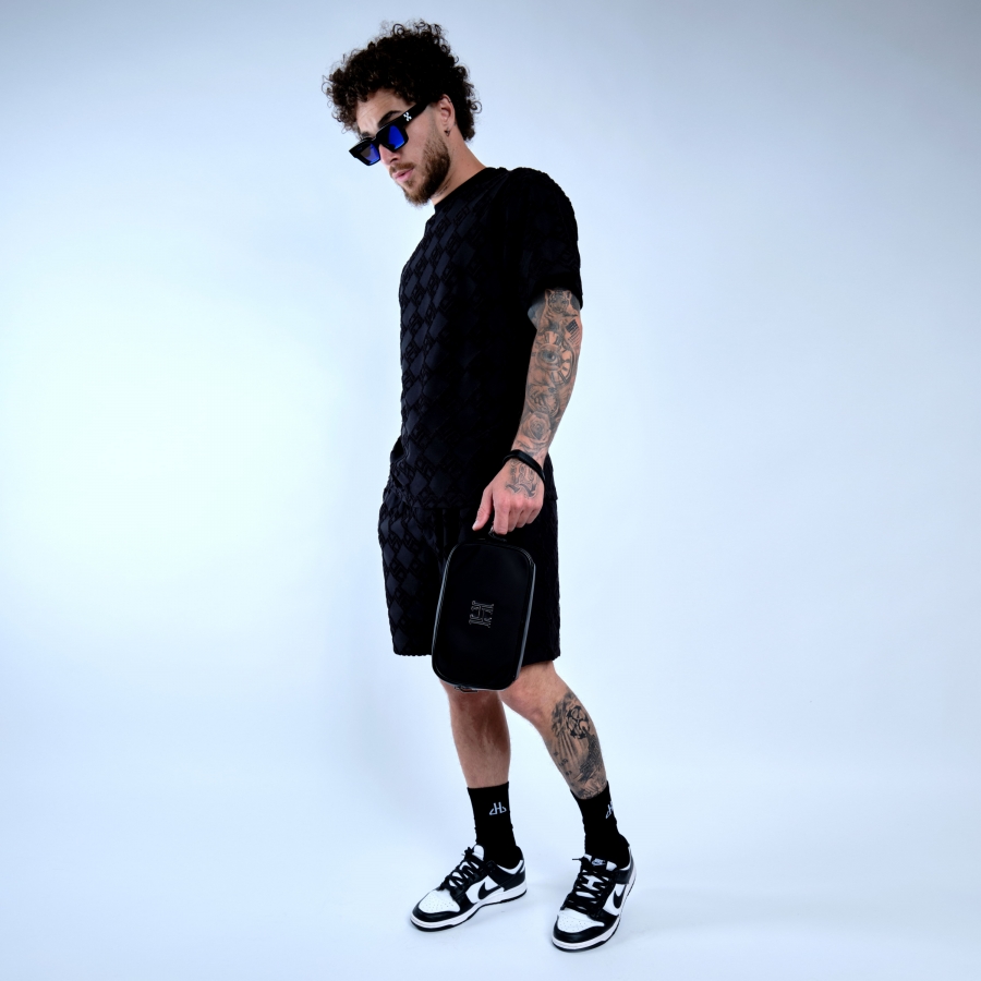 Short Sora Eponge Noir