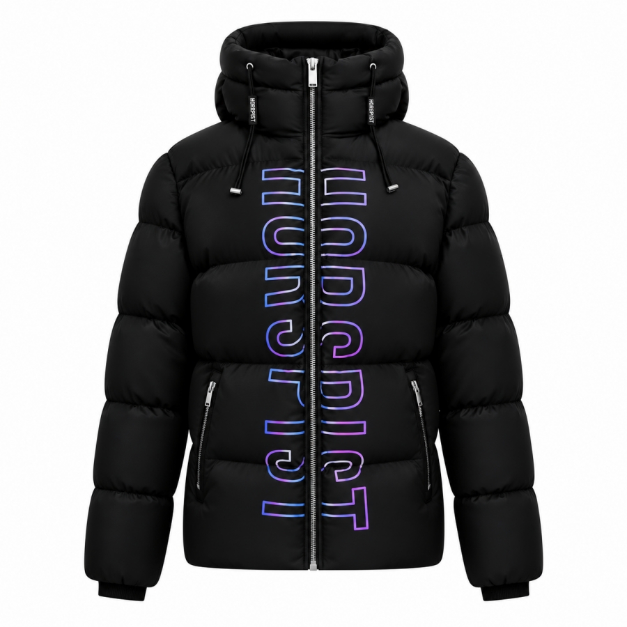 Down Jacket Fusion Black Iridescent